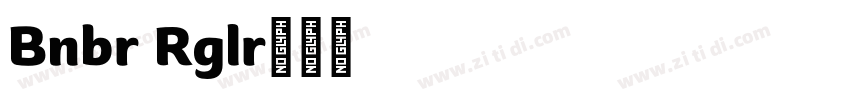 Banburi Regular字体转换 Banburi Regular字体转换